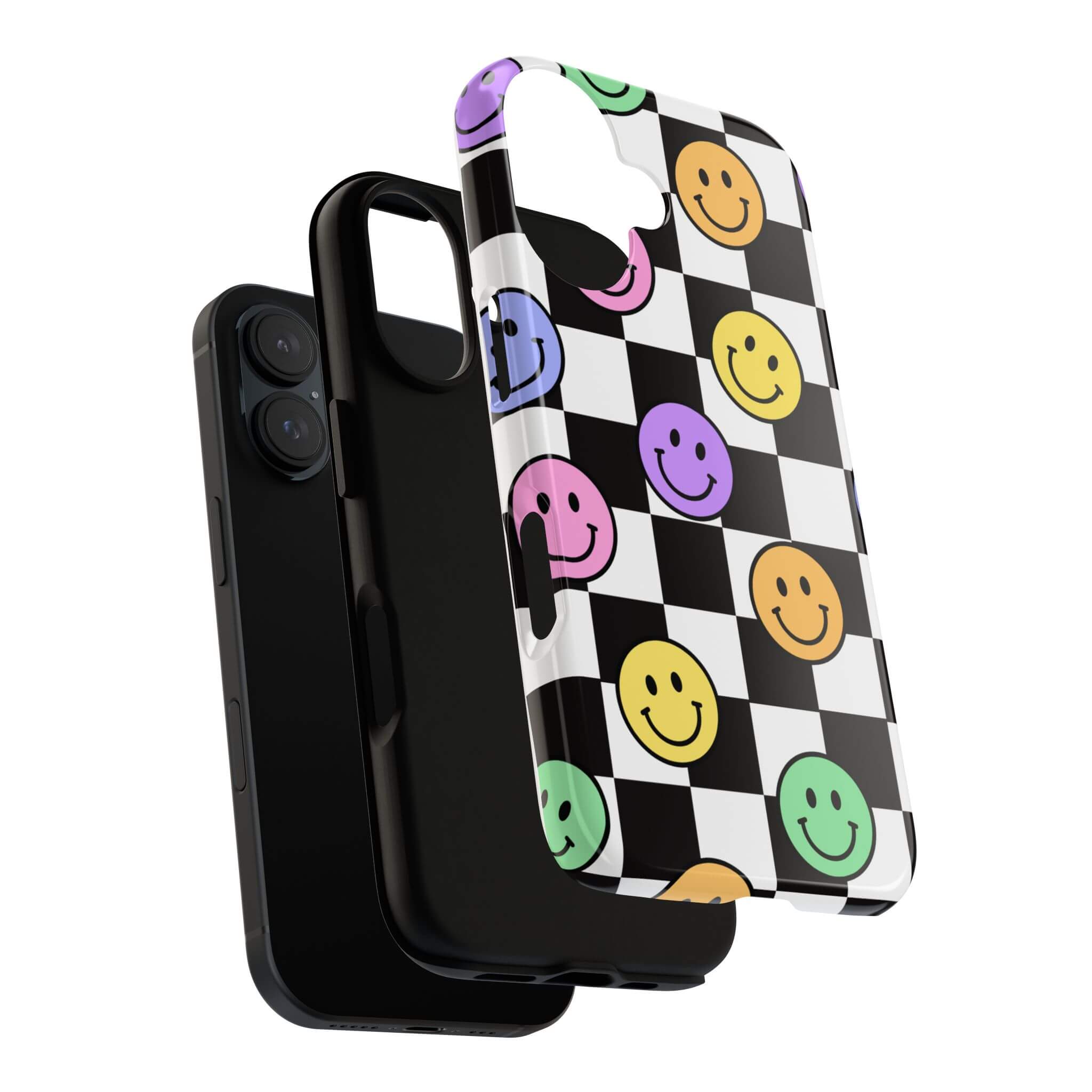 Stay Happy Mood Sticker Phone Case