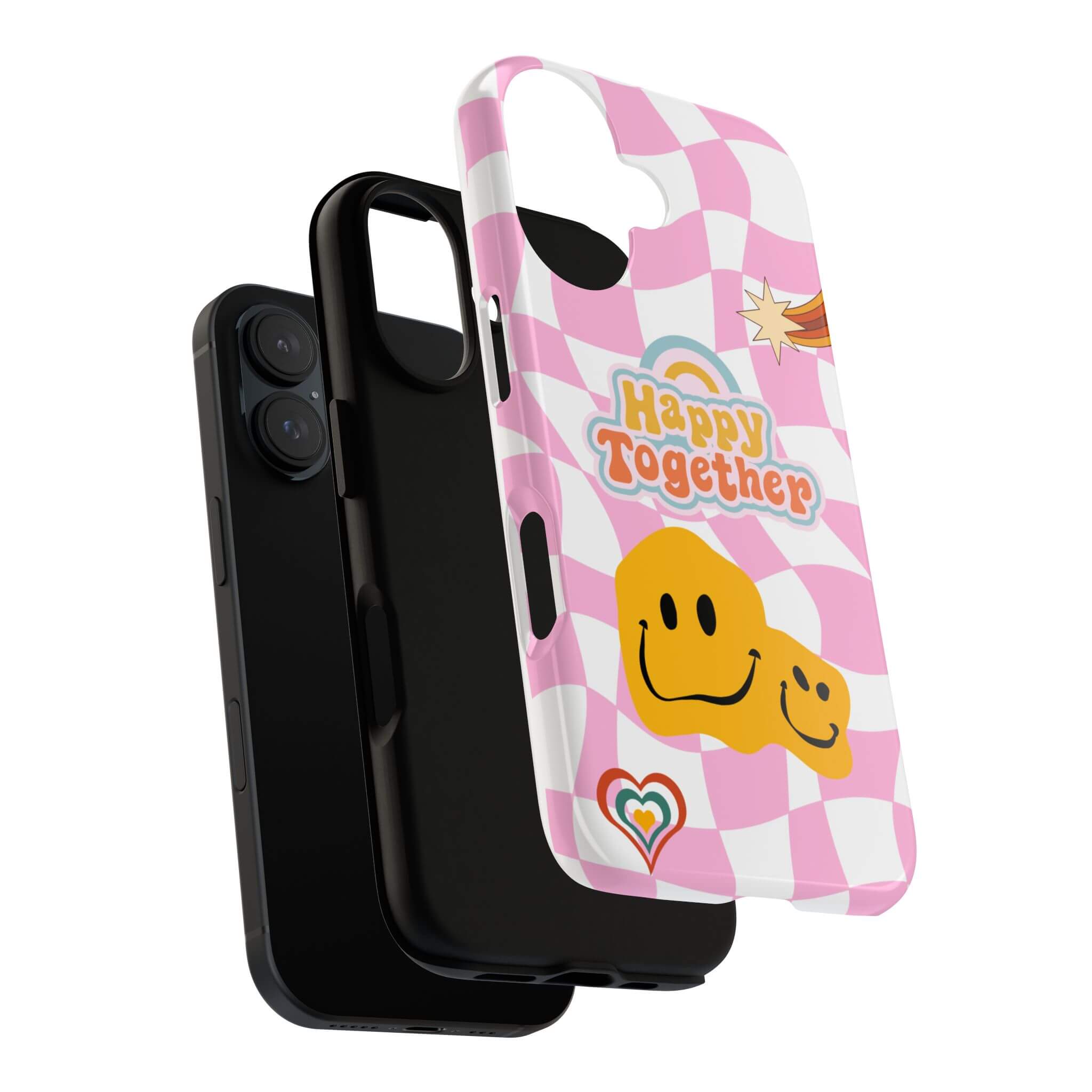 Smile More Cute Mood Sticker Case