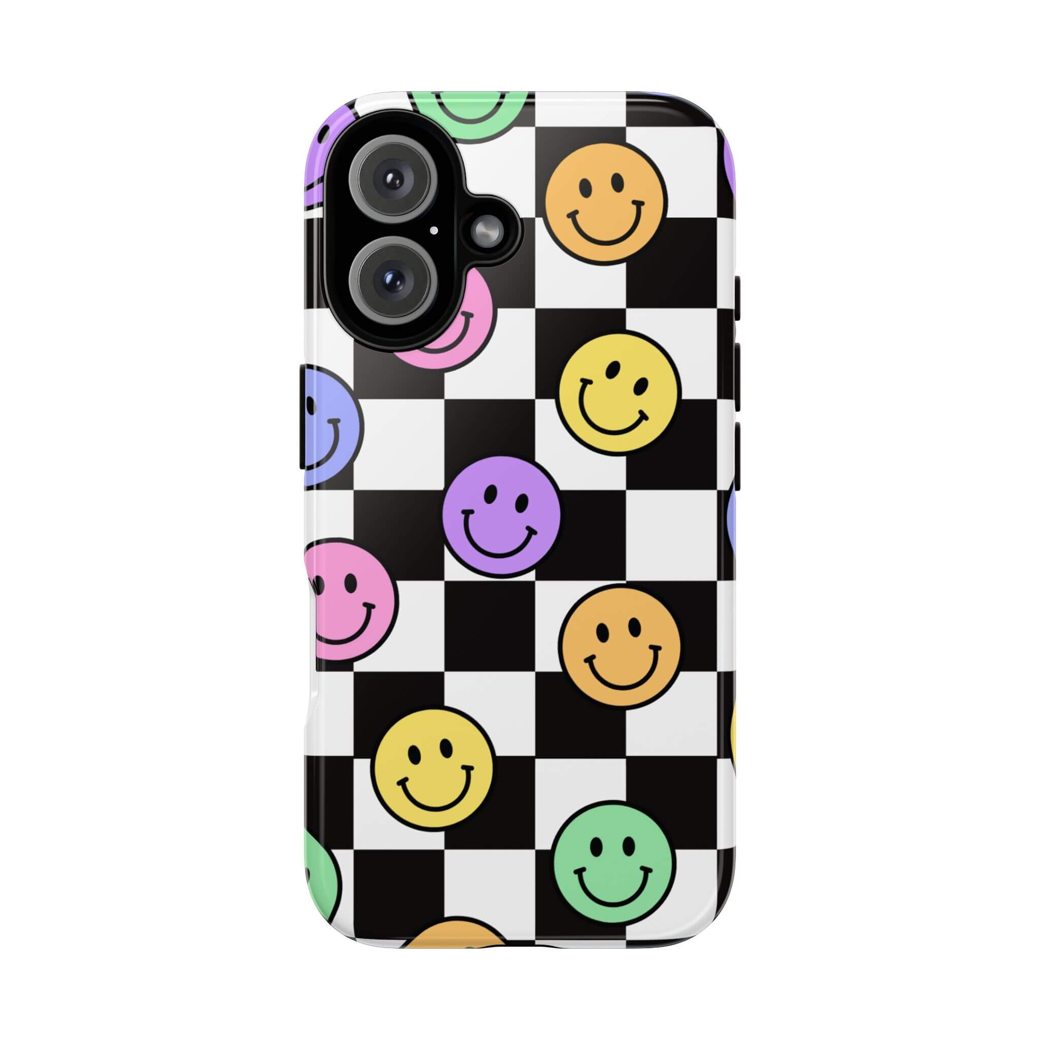 Stay Happy Mood Sticker Phone Case