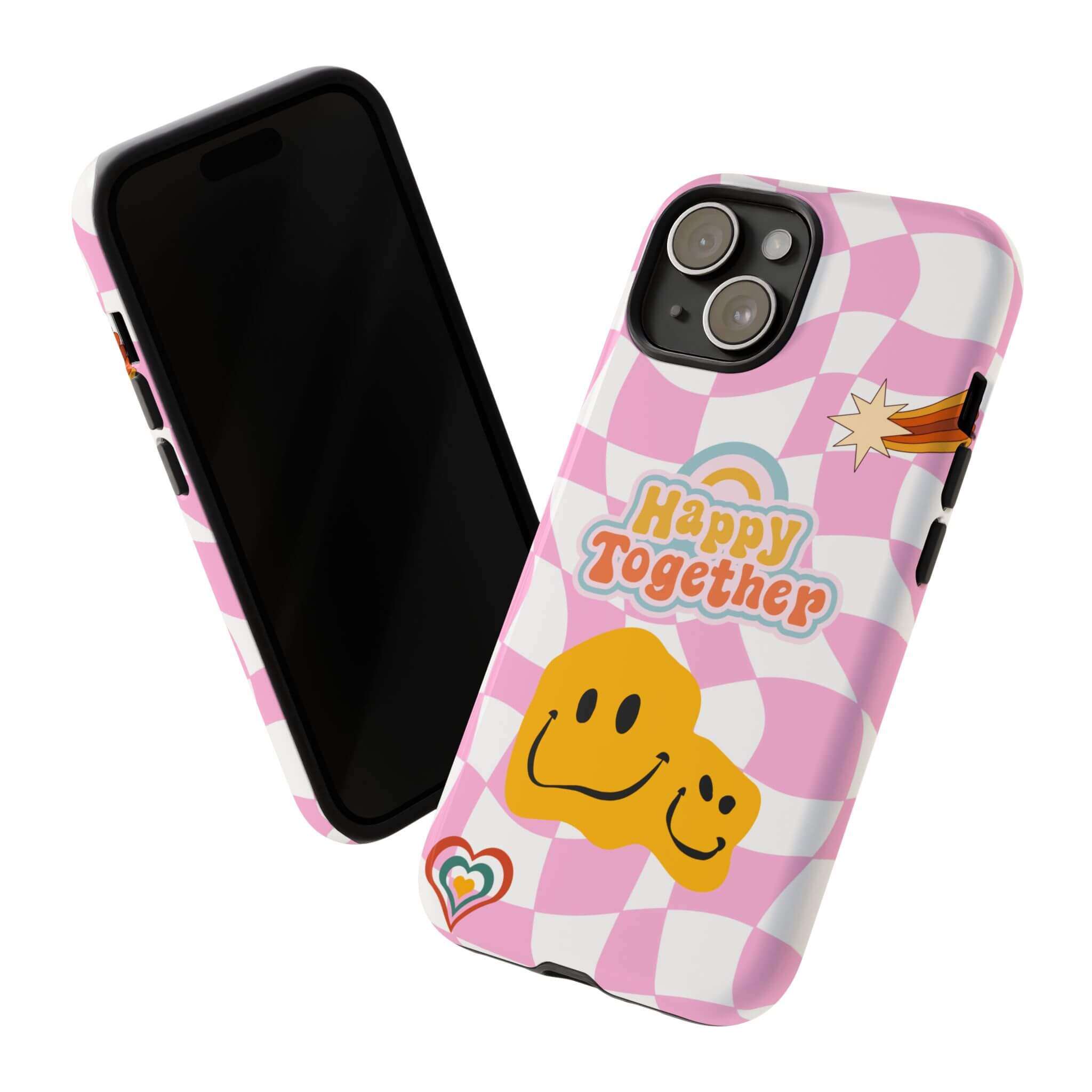 Smile More Cute Mood Sticker Case