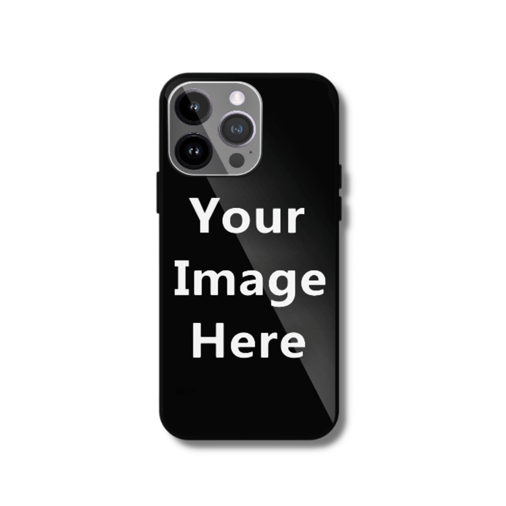 Custom Glass Photo iPhone Case