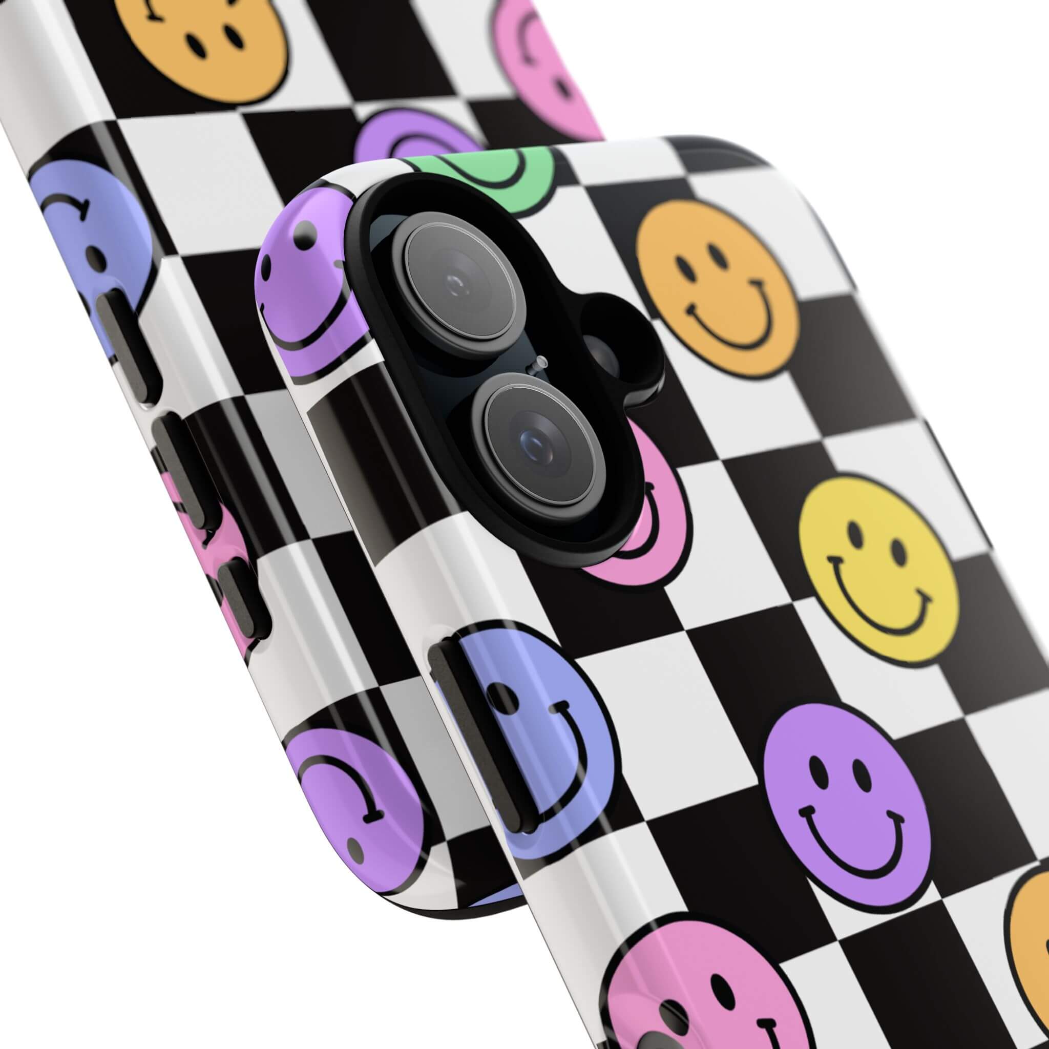 Stay Happy Mood Sticker Phone Case