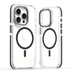 Black Transparent MagSafe iPhone Case