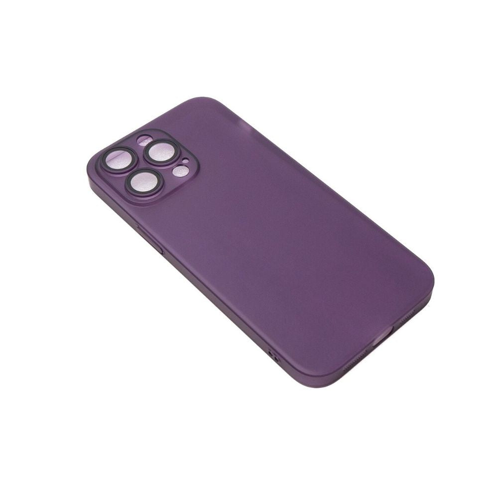 Purple Matte iPhone Case