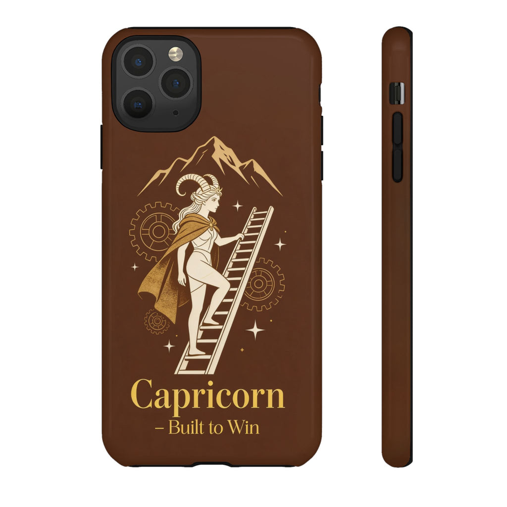 Capricorn Zodiac Geometric Charm Case