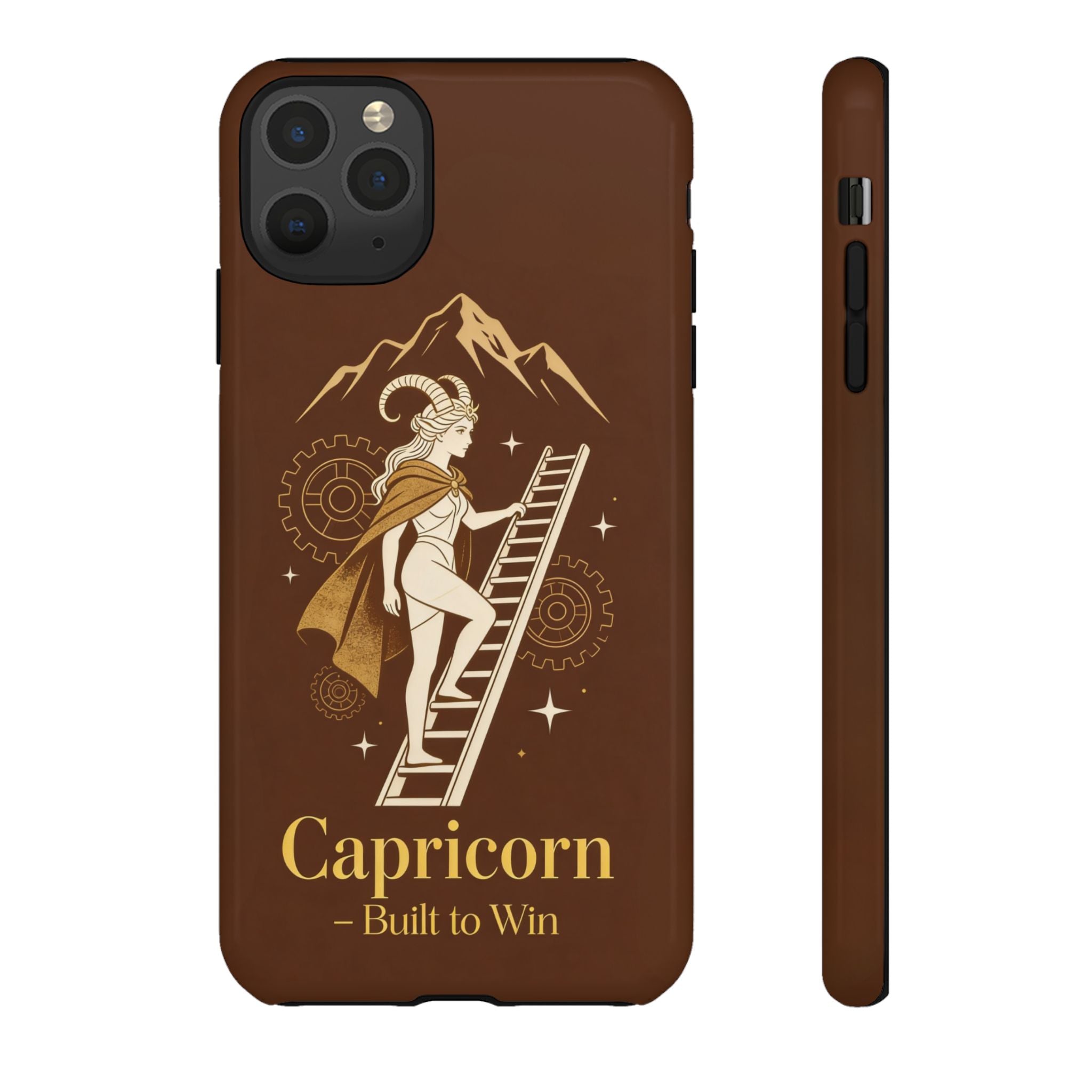 Capricorn Zodiac Geometric Charm Case