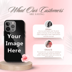 Custom Glass Photo iPhone Case