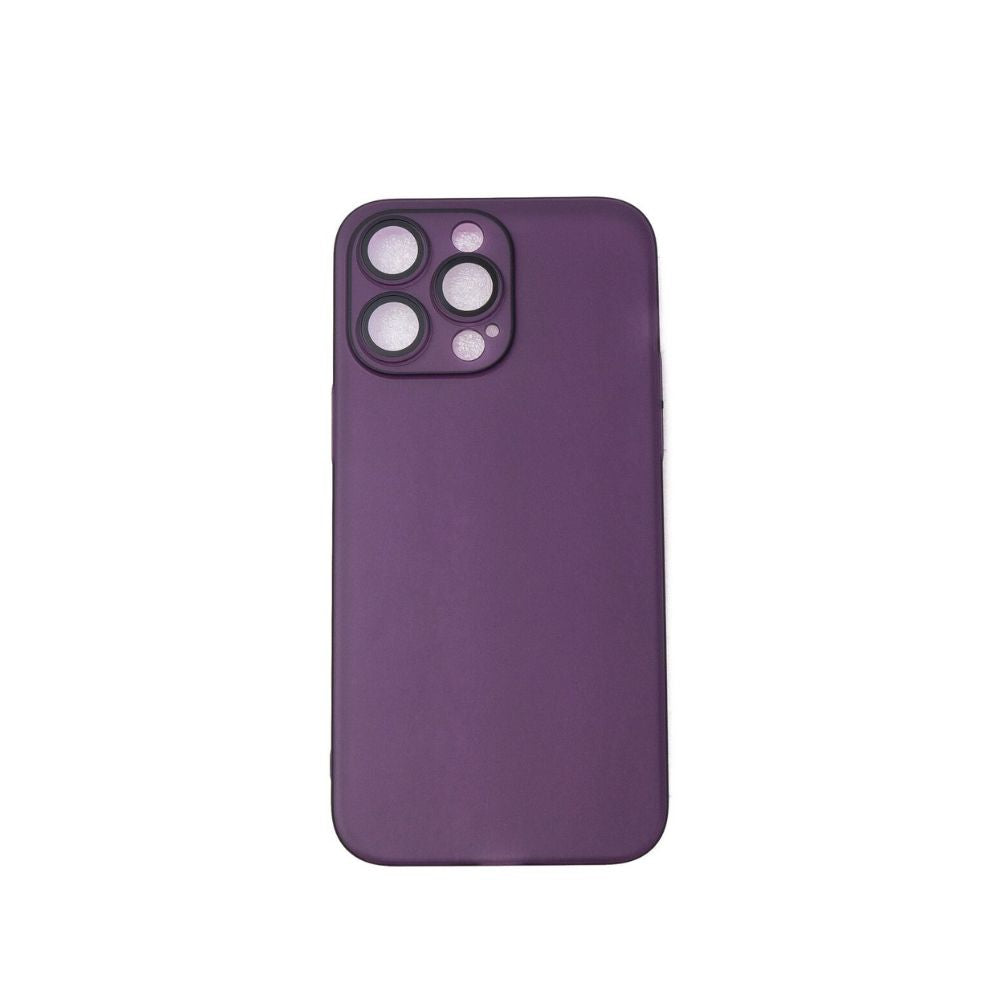 Purple Matte iPhone Case