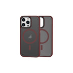 Silicone Magnetic iPhone Case Red