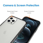 Black Frame Clear iPhone Case