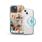 Custom Magnetic Clear Photo iPhone Case