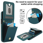 Women's Crossbody Leather Phone Case green