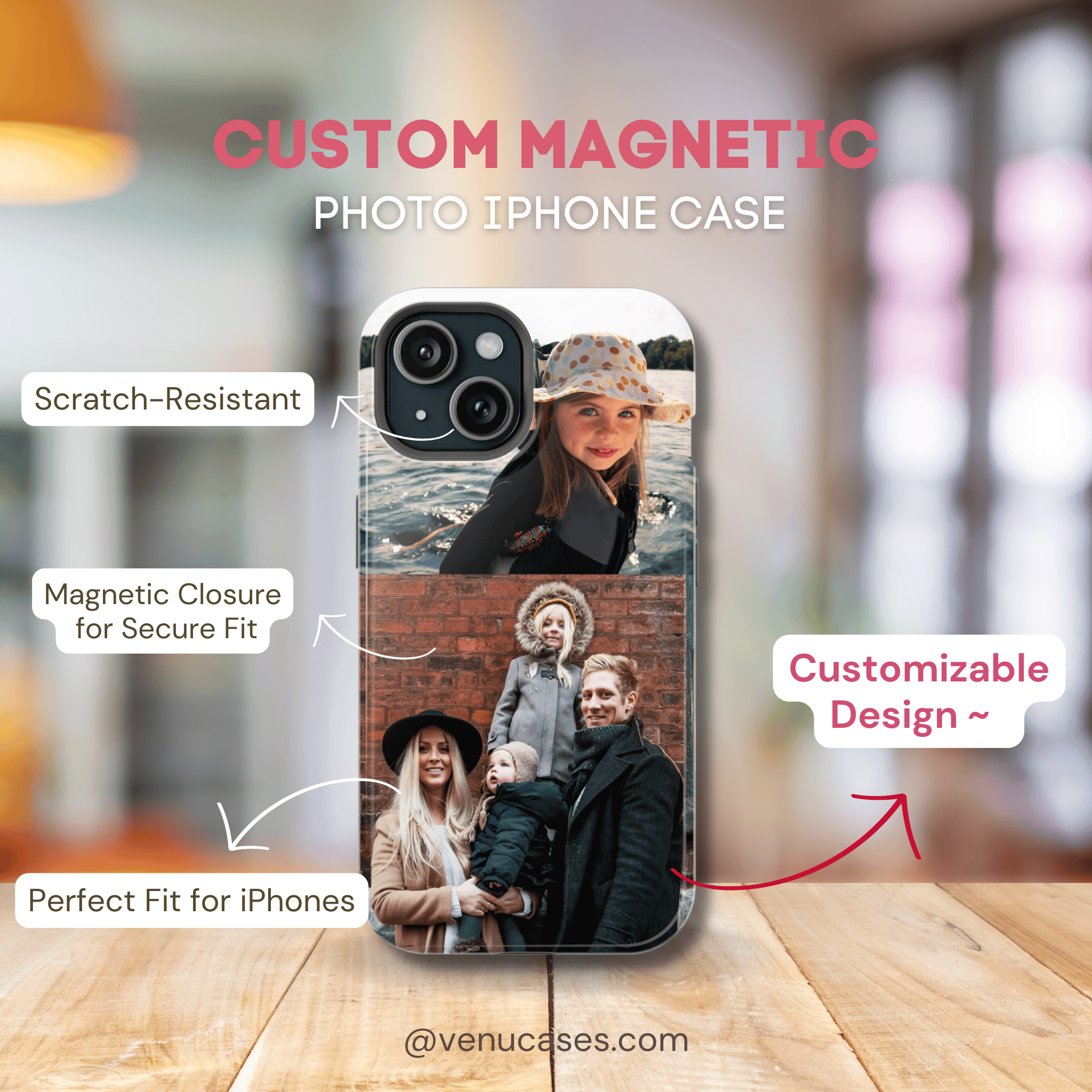 Custom Magnetic Photo Case