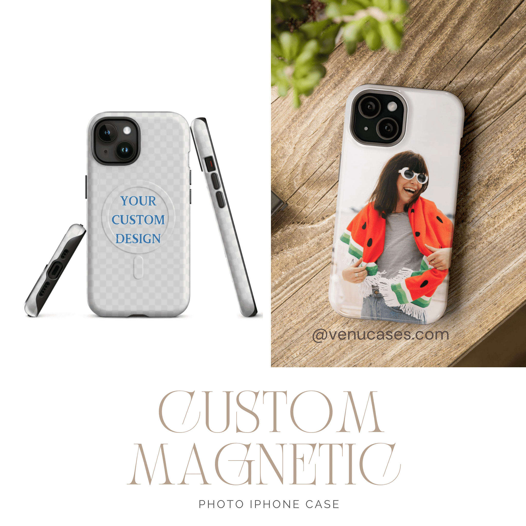 Custom Magnetic Photo Case