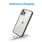 Black Frame Clear iPhone Case