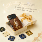 Capricorn Zodiac Geometric Charm Case