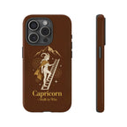 Capricorn Zodiac Geometric Charm Case