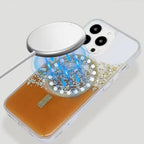 Magnetic Orange Mirage iPhone Case