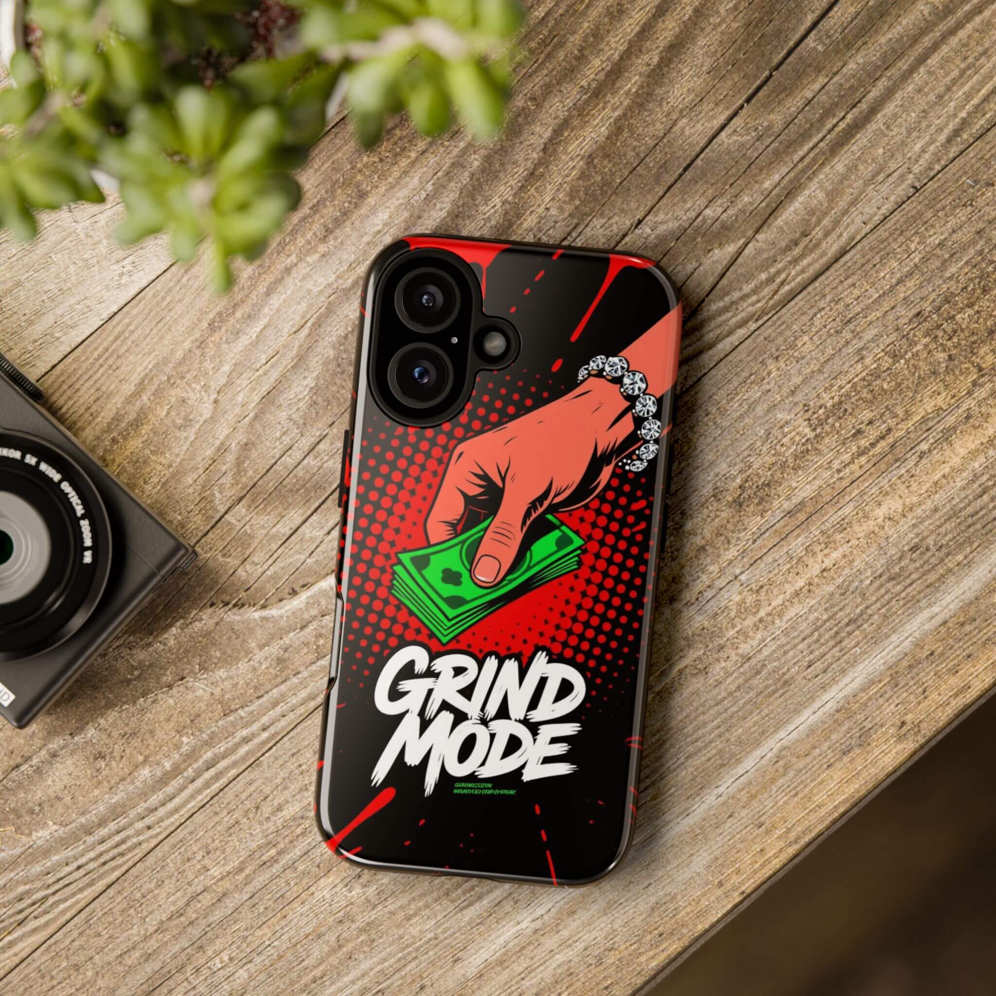 Black Rich Phone Case