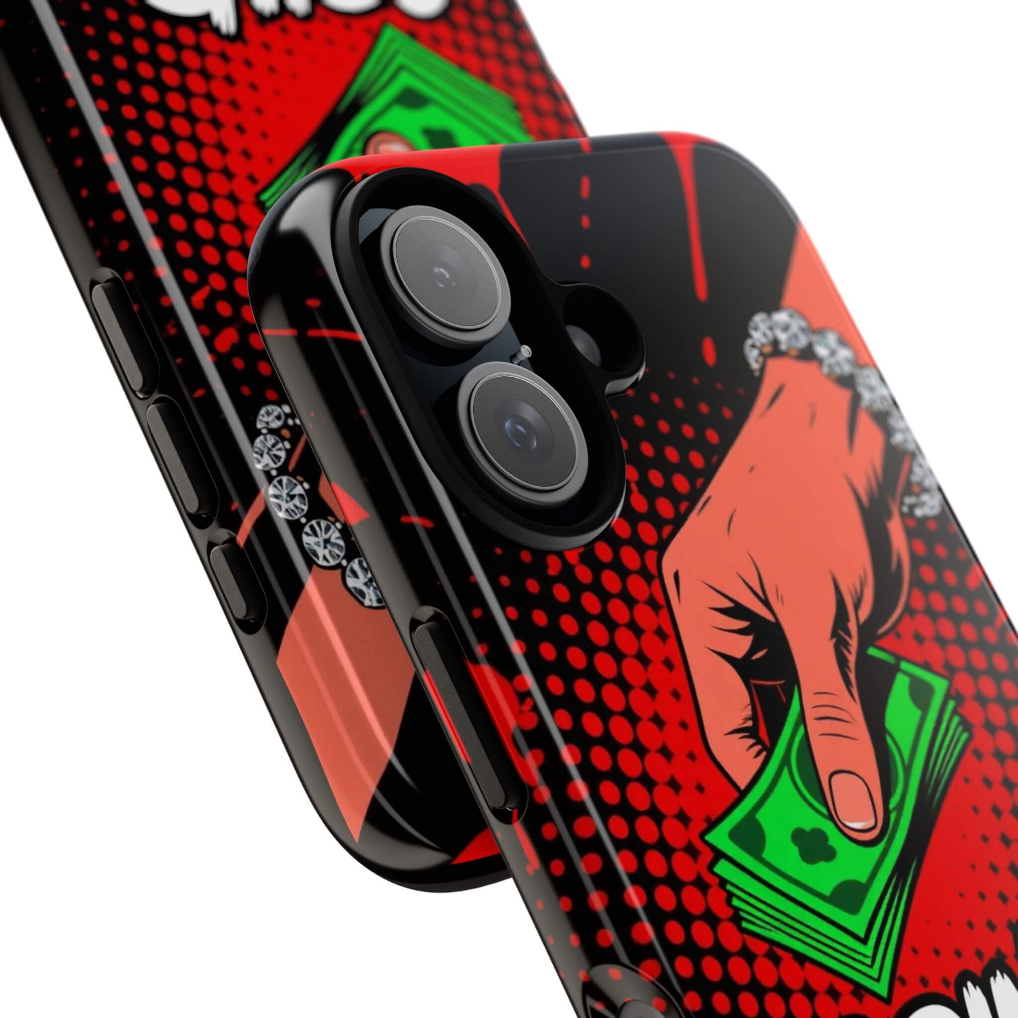 Black Rich Phone Case