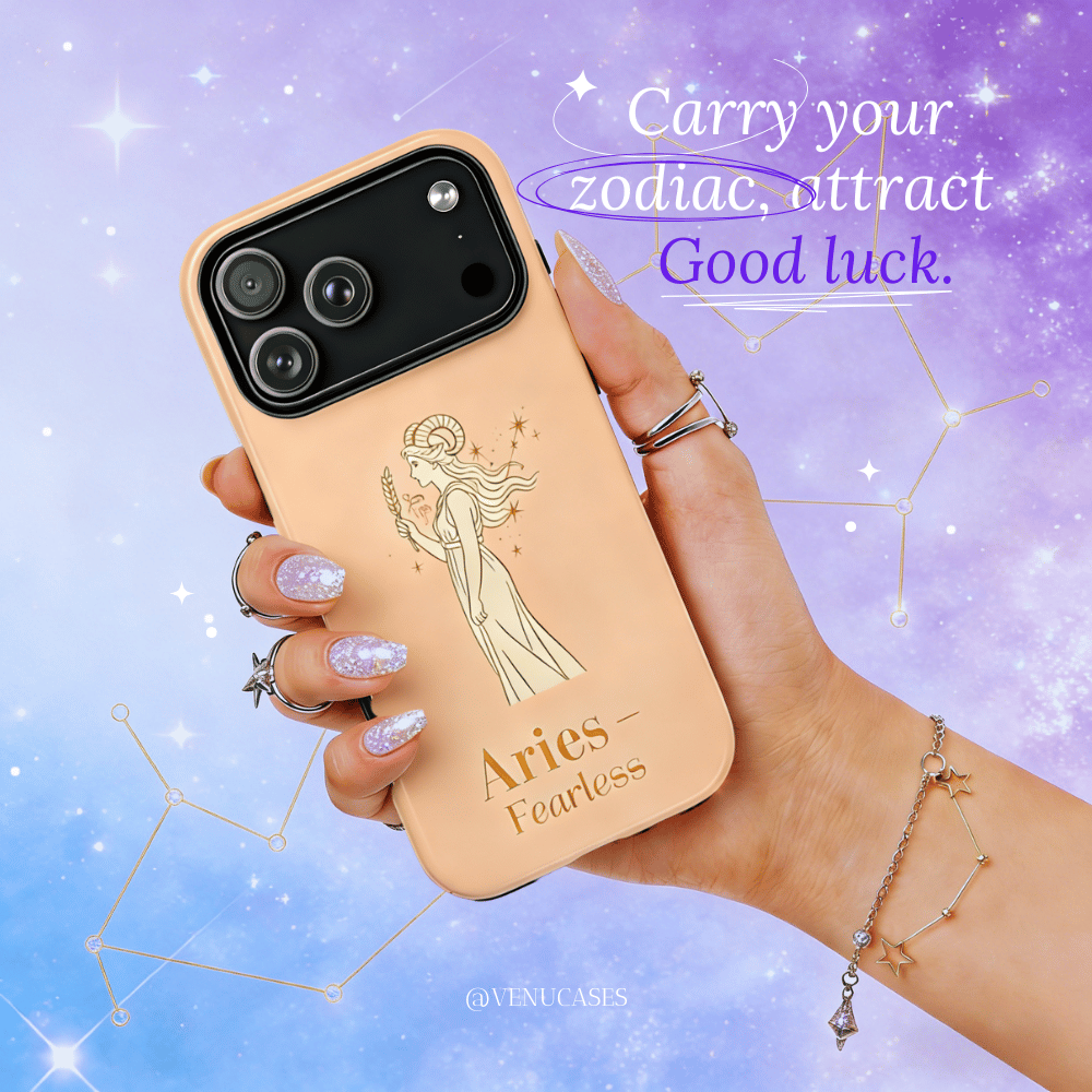 Aries Zodiac Lucky Charm Case