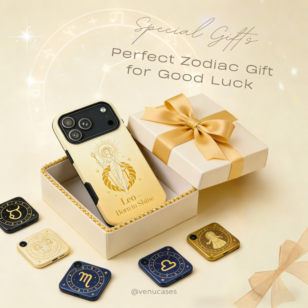 Leo Zodiac Solar Charm Case
