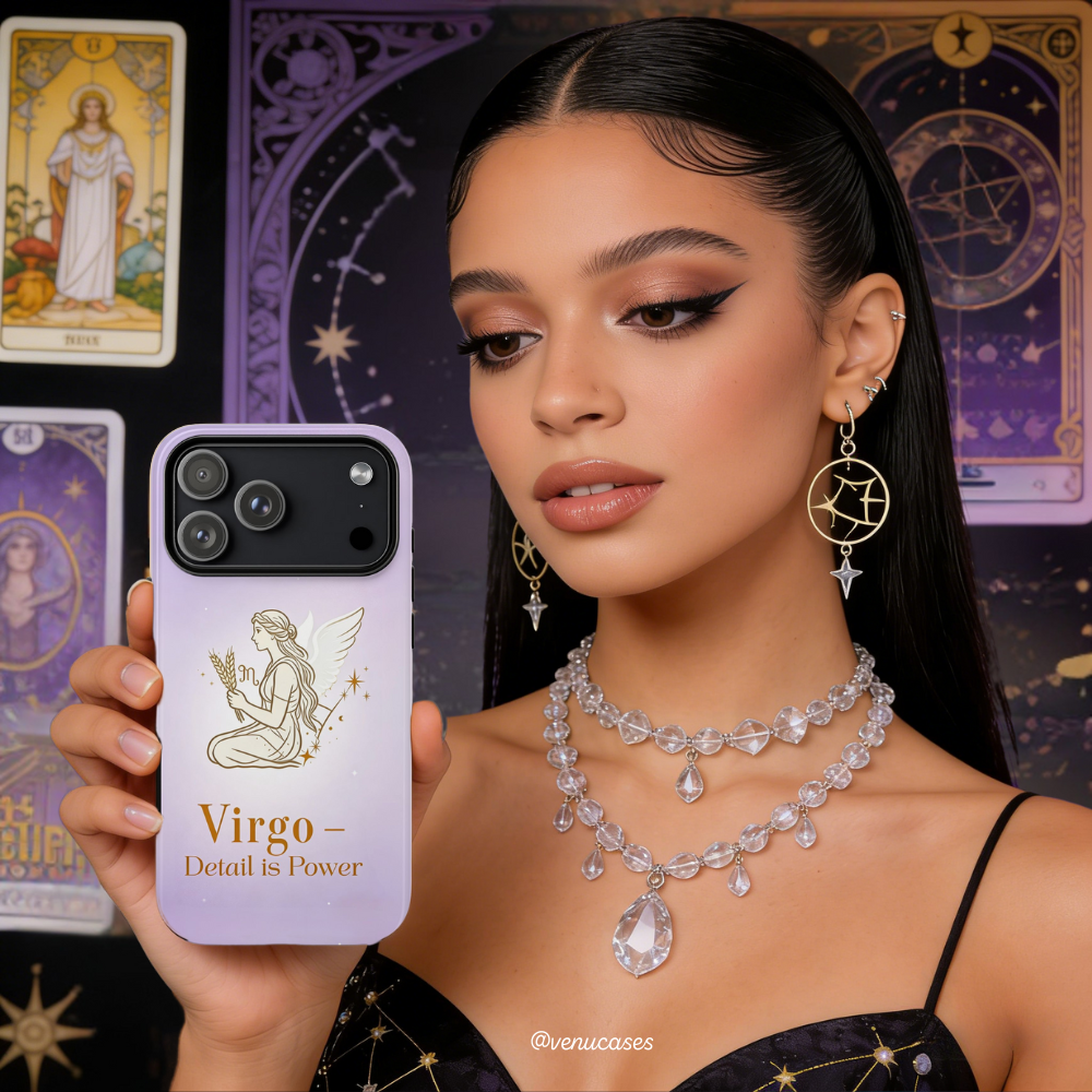 Virgo Zodiac Nature Blessing Case