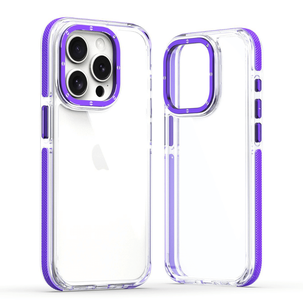 Purple Transparent iPhone Case