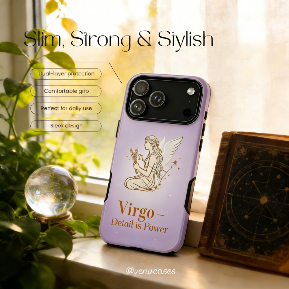 Virgo Zodiac Nature Blessing Case