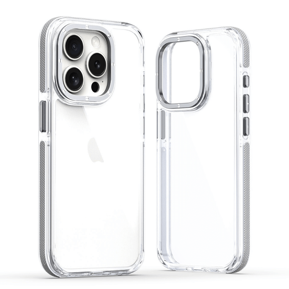 Gray Transparent iPhone Case