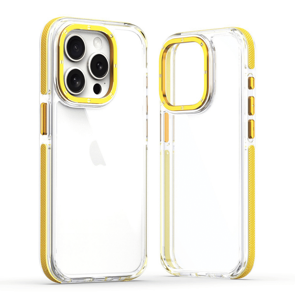 Yellow Transparent iPhone Case