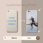 Custom Photo Silicone iPhone Case
