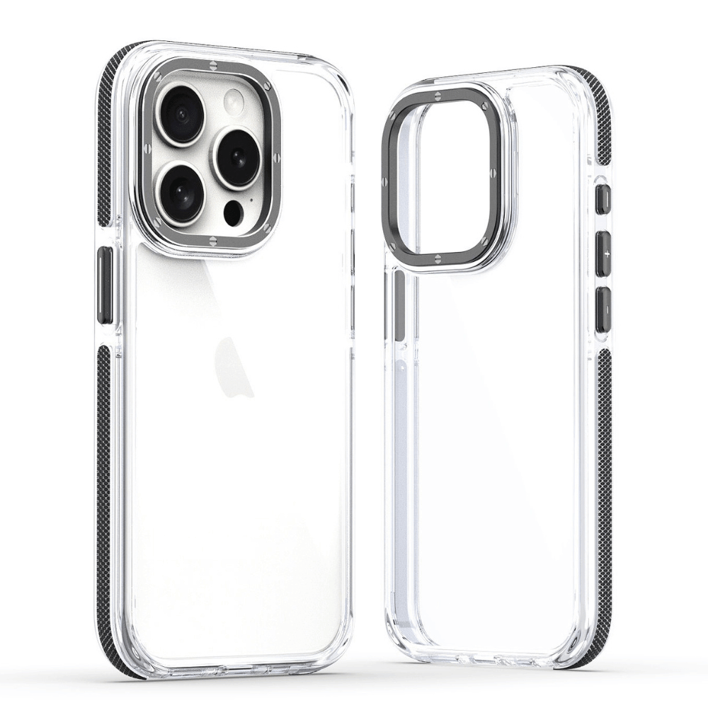 Black Transparent iPhone Case