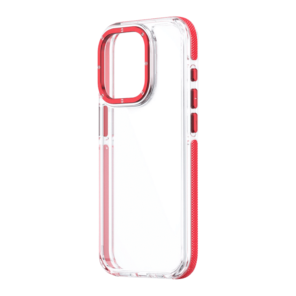 Red Transparent iPhone Case