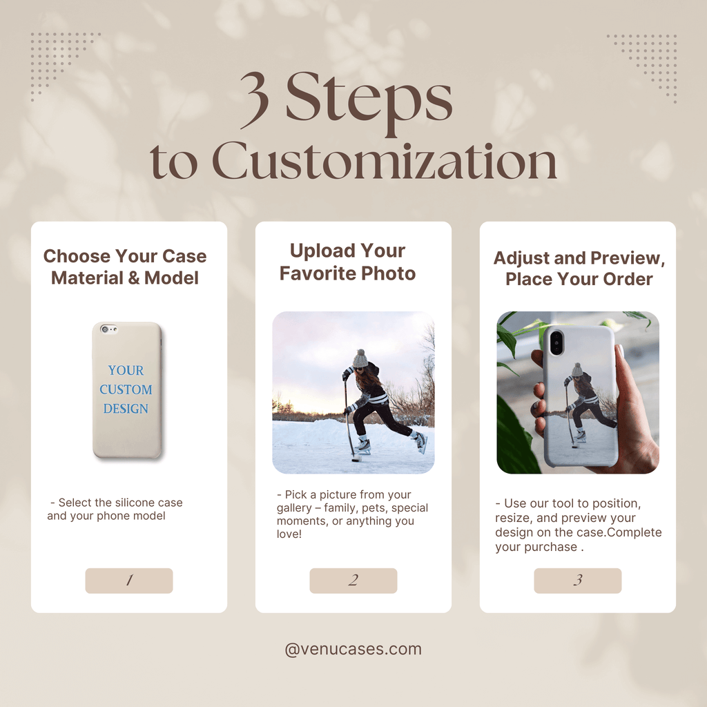 Custom Photo Silicone iPhone Case