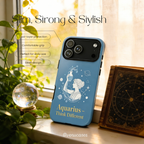 Aquarius Zodiac Flow Lucky Case