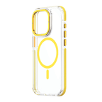 Yellow Transparent MagSafe iPhone Case