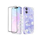 Butterfly Floral Clear iPhone Case