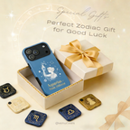 Aquarius Zodiac Flow Lucky Case