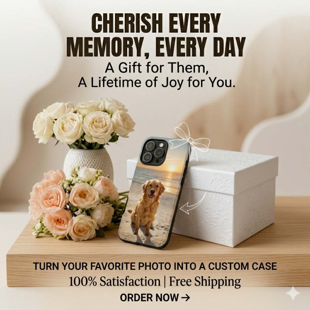 Custom Photo iPhone Case – Personalized Phone Case Gift