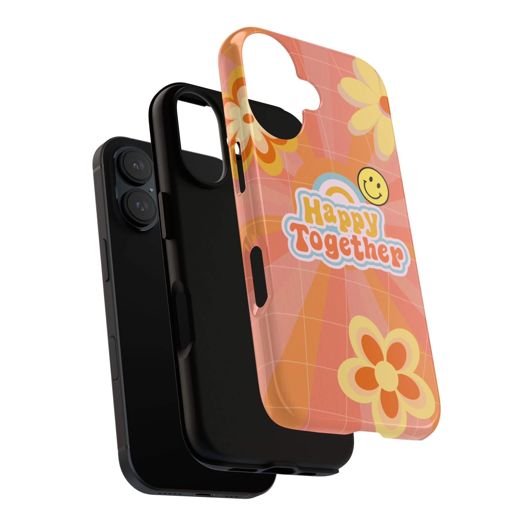 pread the Love Smiley Phone Case