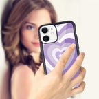 Purple Heart iPhone Case