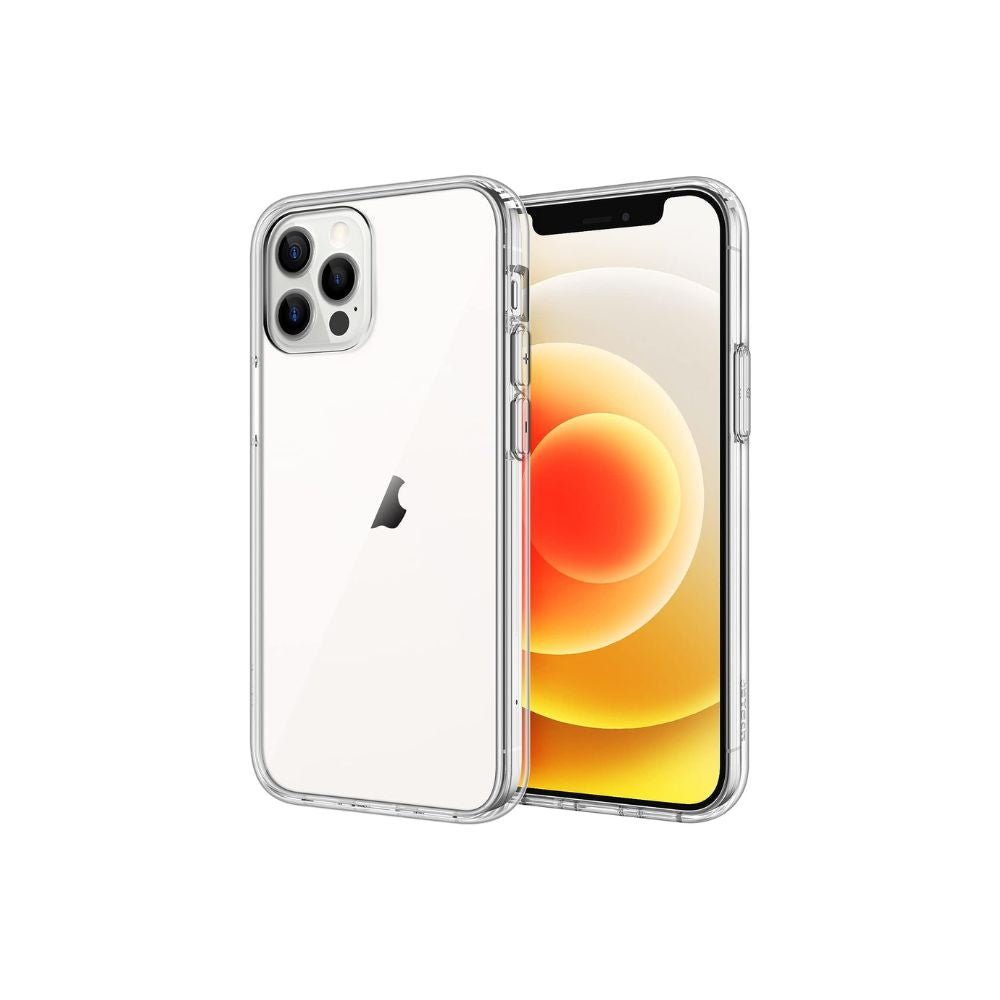 Purple Frame Clear iPhone Case