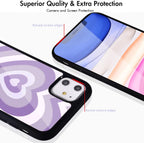 Purple Heart iPhone Case