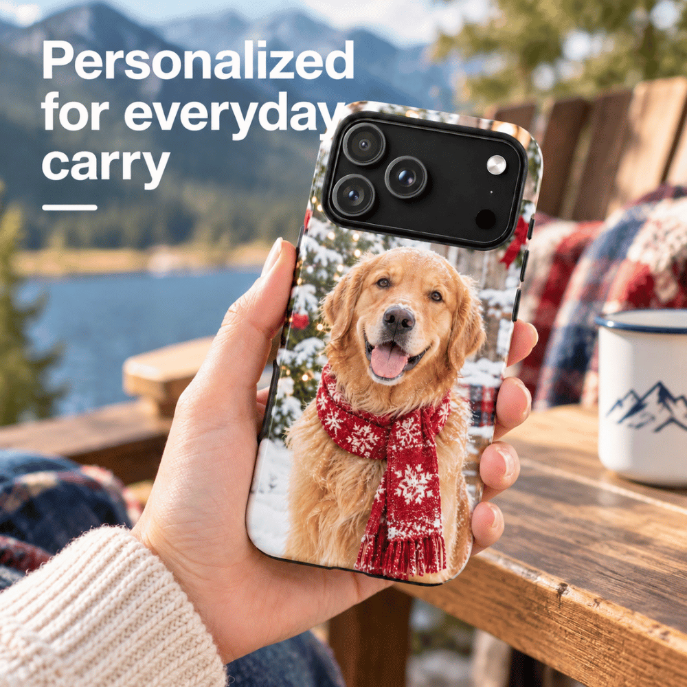 Custom Photo Case for iPhone 18 Pro & Pro Max – Dual-Layer Protective Case