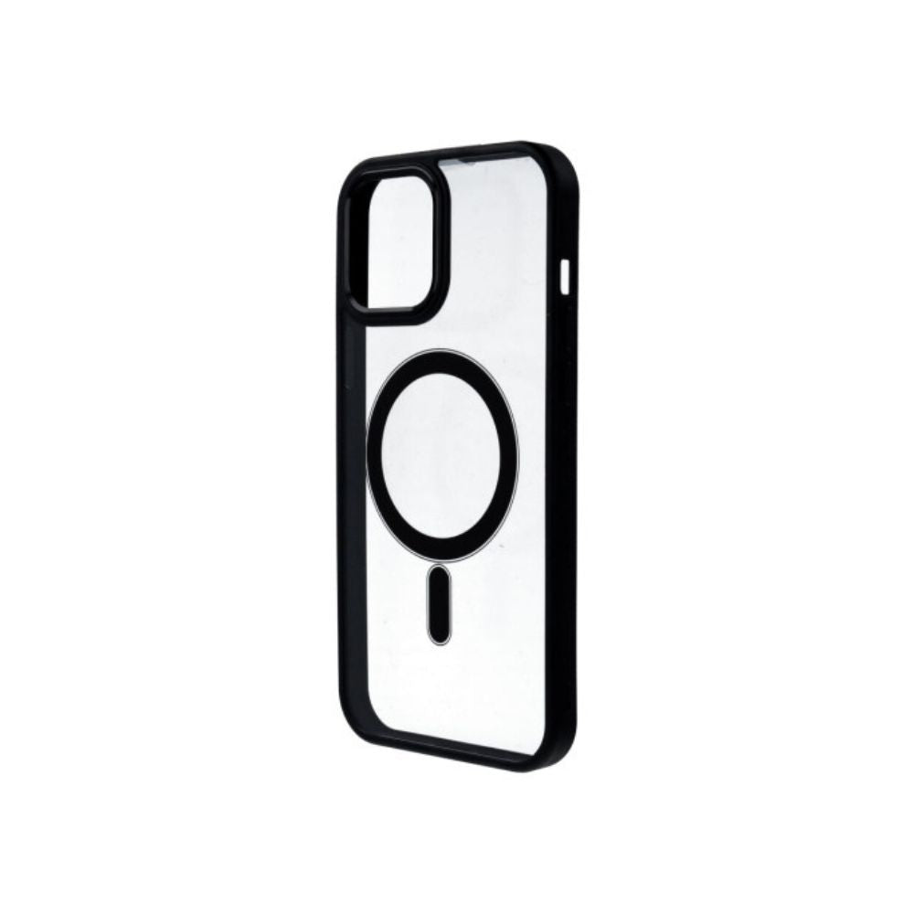 Silicone Magnetic iPhone Case Black