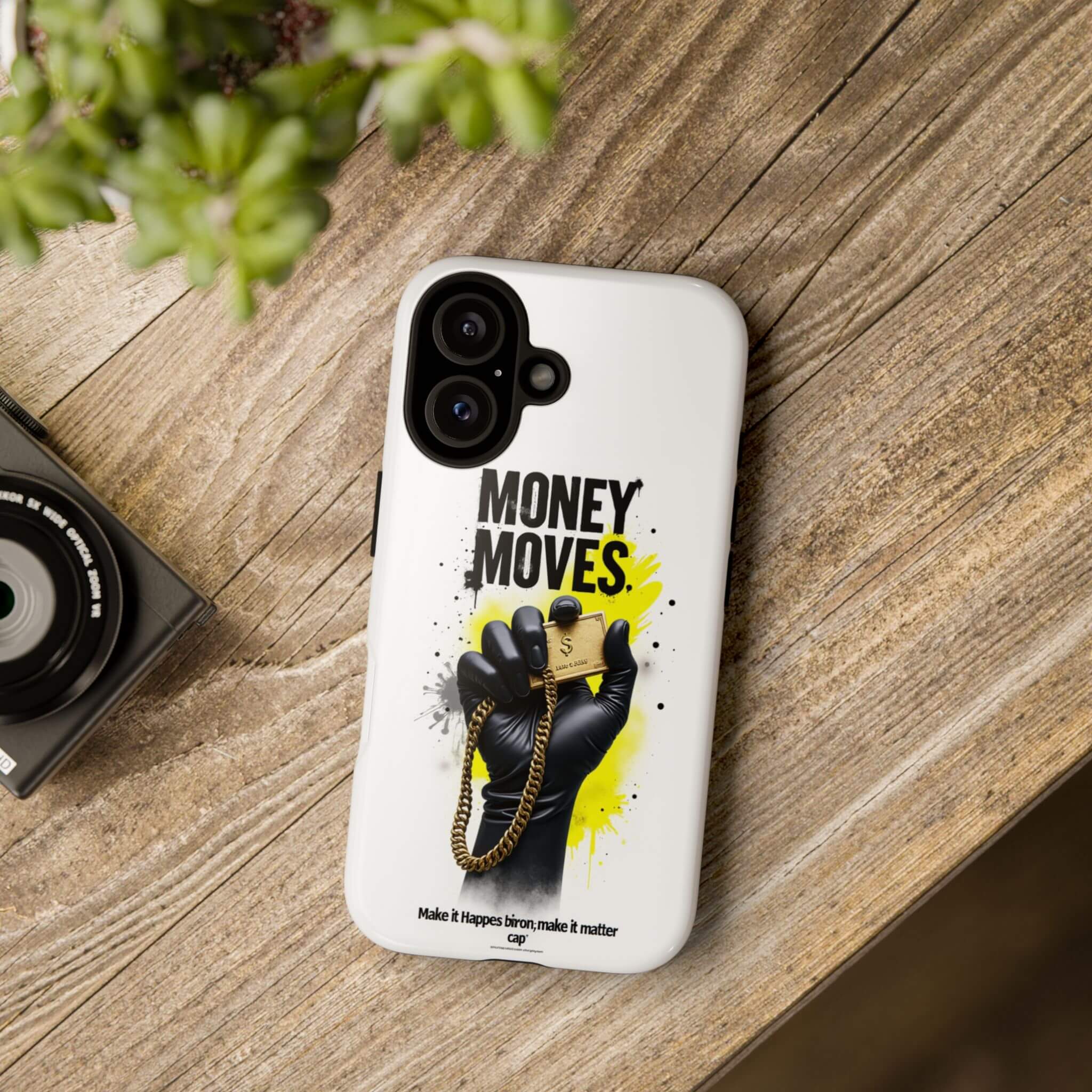 MOVES MONEY Rich Phone Case