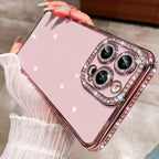 iPhone Clear Glitter Case