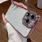 iPhone Clear Glitter Case