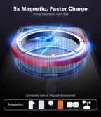 MagSafe 360° Rotating Metal Stand iPhone Case Black